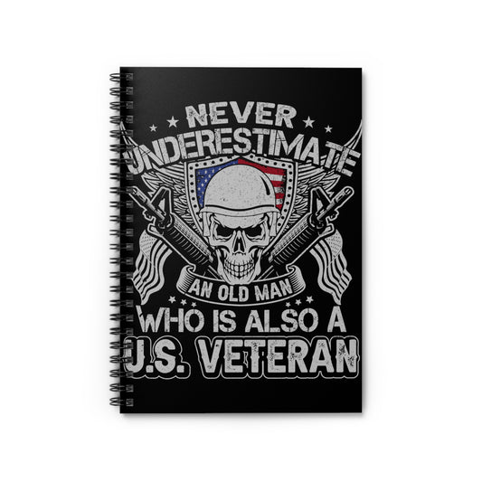 Veterans Spiral Notebook - Ruled Line