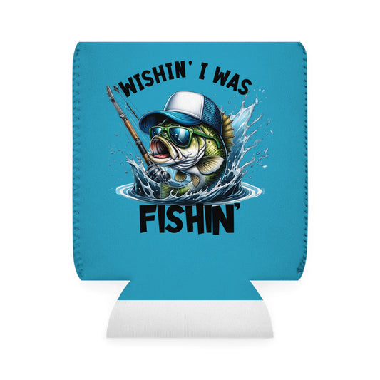 Funny Fishing Can Cooler Sleeve