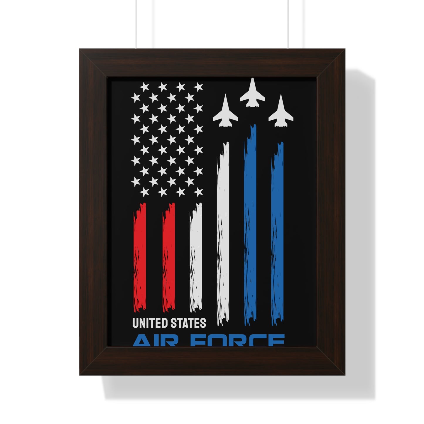 Air Force Framed Vertical Poster