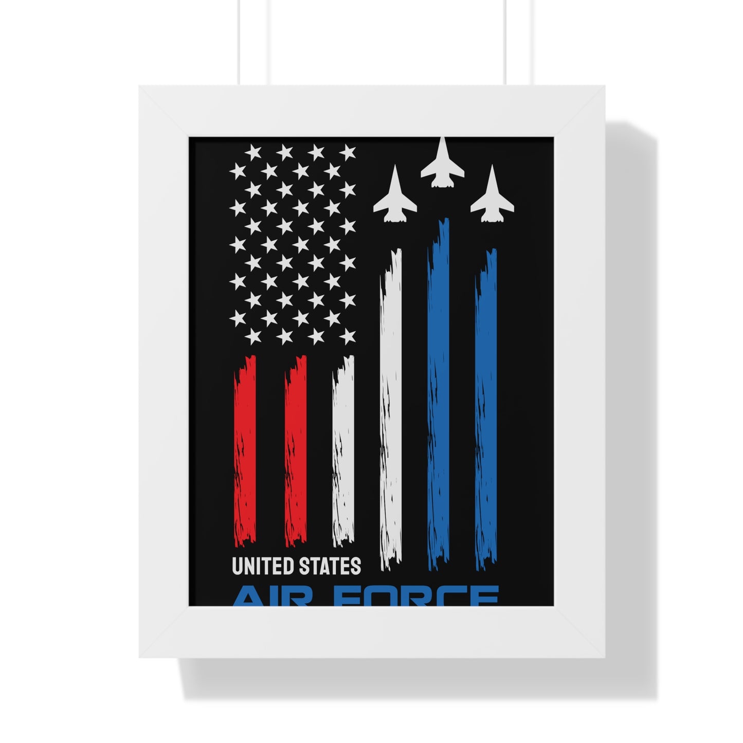 Air Force Framed Vertical Poster
